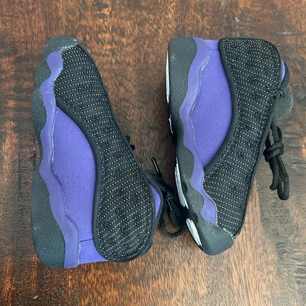 Jordan 13 retro (TD) black/court purple-white - Picture 6 of 7